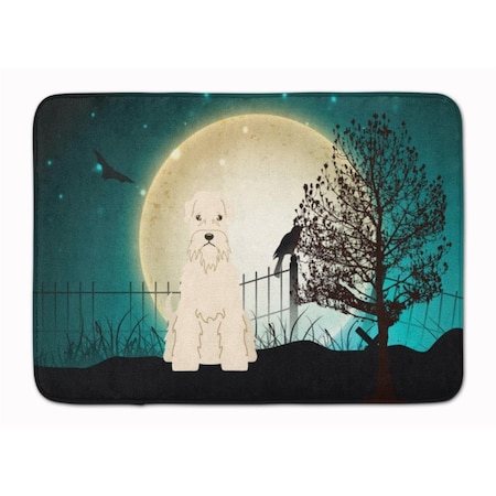 Carolines Treasures Halloween Soft Coated Wheaten Terrier Machine Washable Memory Foam Mat BB2251RUG